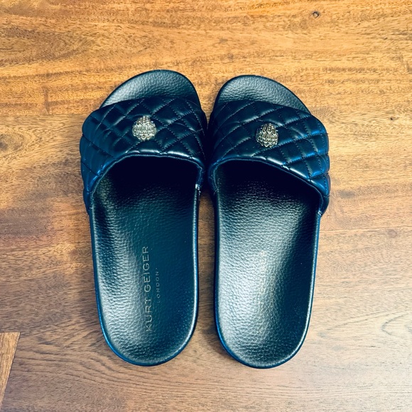 Kurt Geiger Quilted Sandals - Picture 8 of 10